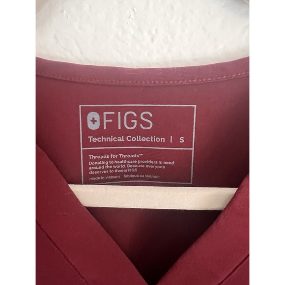 FIGS Chisec 3 Pocket Men's Scrub Top PO#1618 Size Small Style#TM3000 - Picture 5 of 8